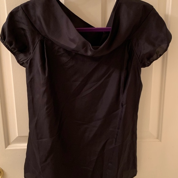 Cynthia Cynthia Steffe Black Silk Top - Picture 3 of 6